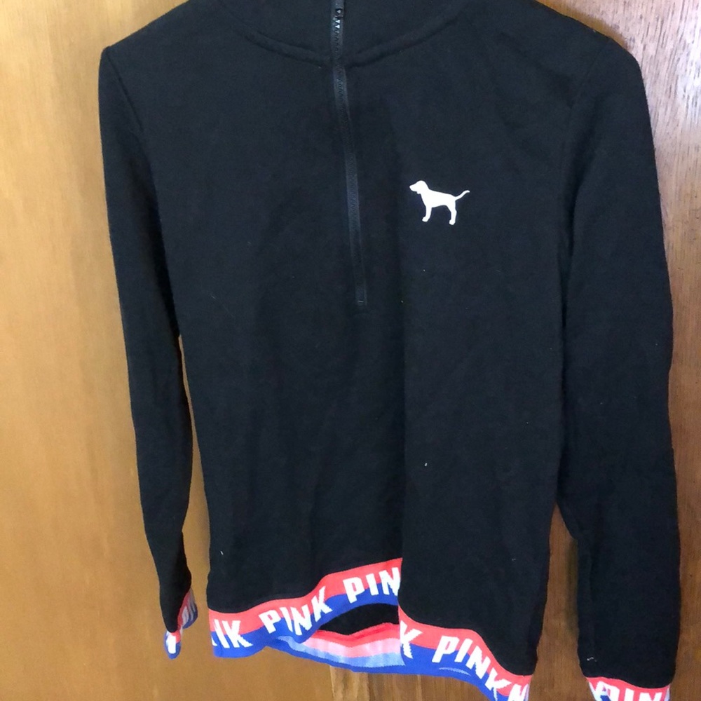 black zip up